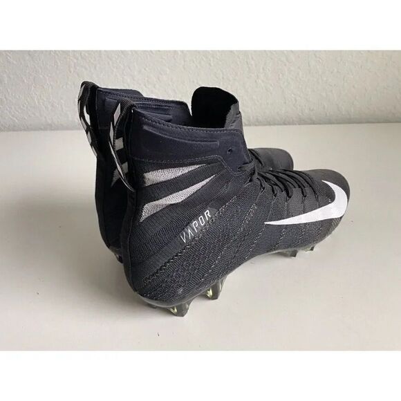 Nike Vapor‎ Untouchable 3 Elite Black Promo Cleats AO3006-010 Men\'s Size 12.5